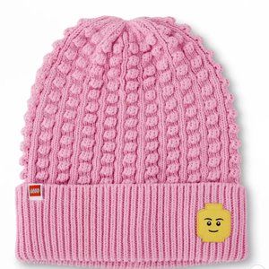 New Target Lego Collection Adult Pink Beanie Hat